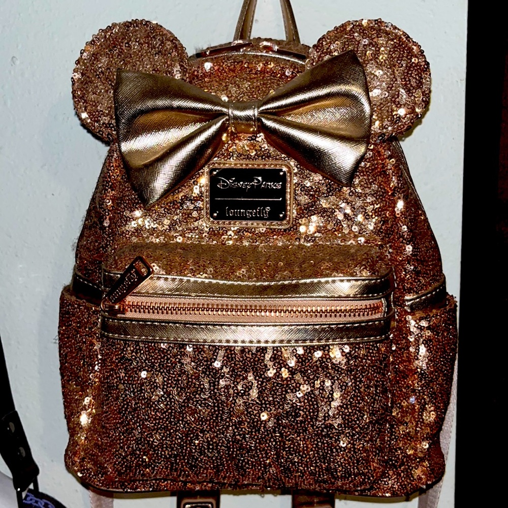 Rose Gold Loungefly - Picture 1 of 5
